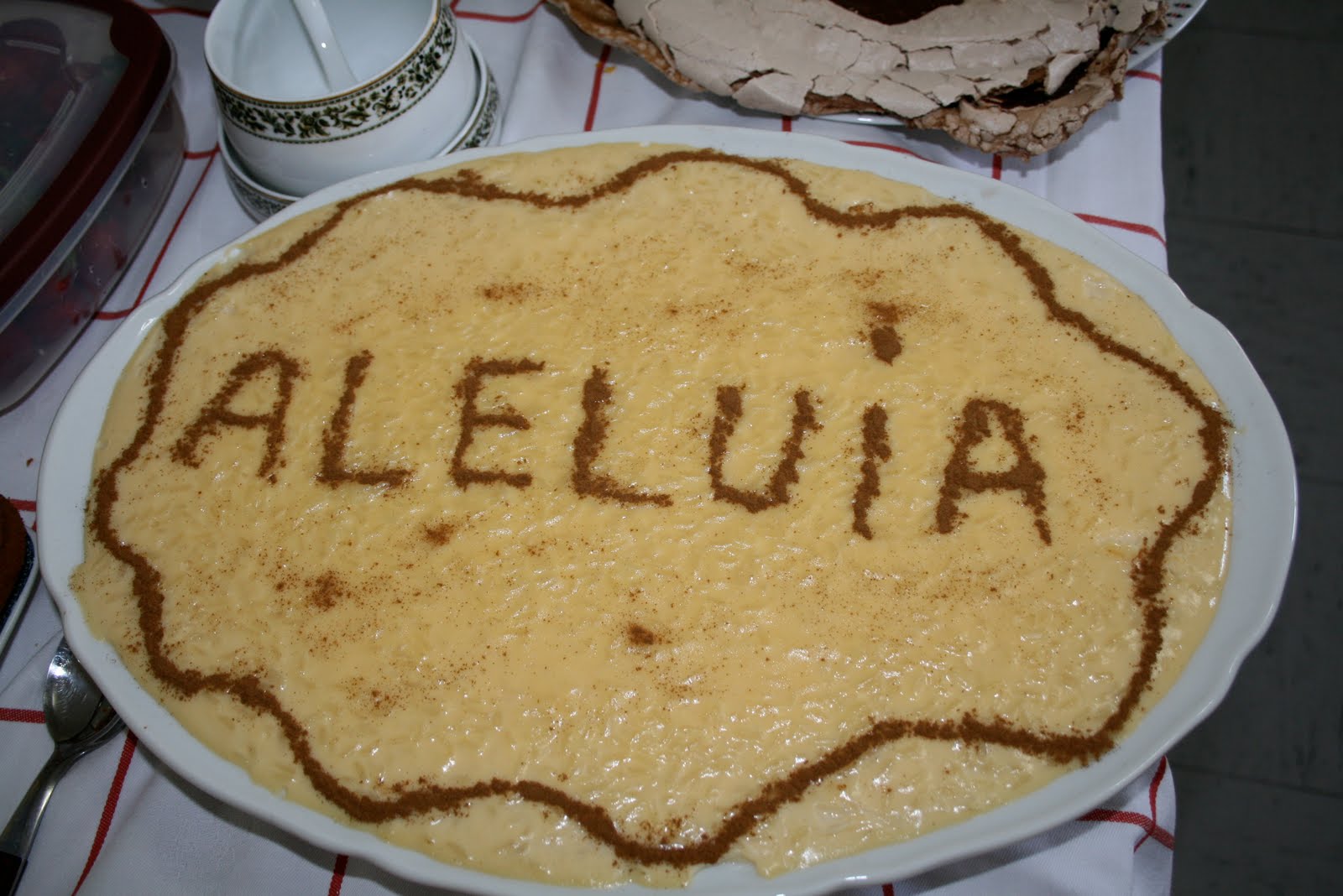 Arroz Doce para a Páscoa