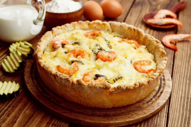 Como fazer uma Quiche de camarão perfeita