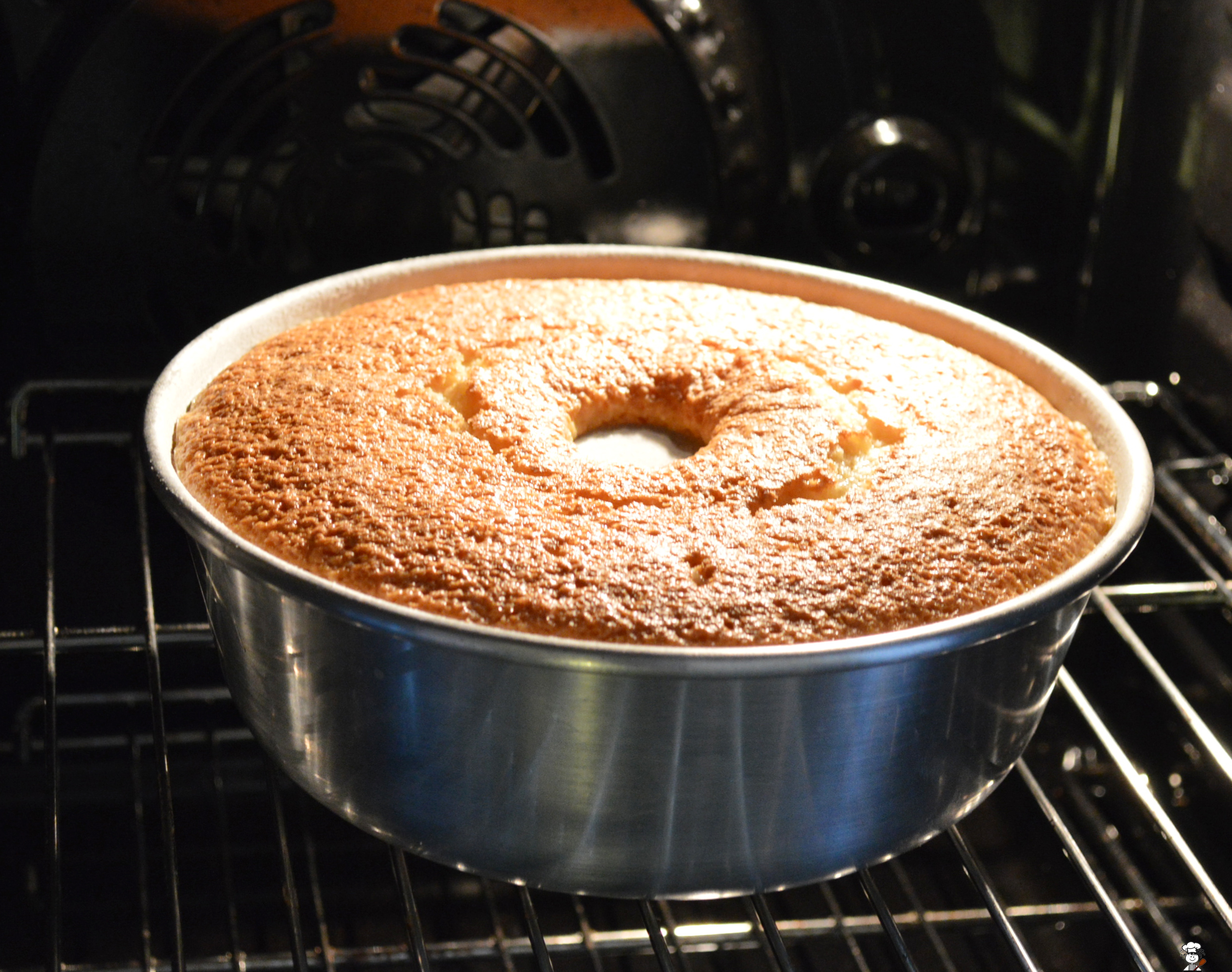 Bolo de laranja com farinha de arroz