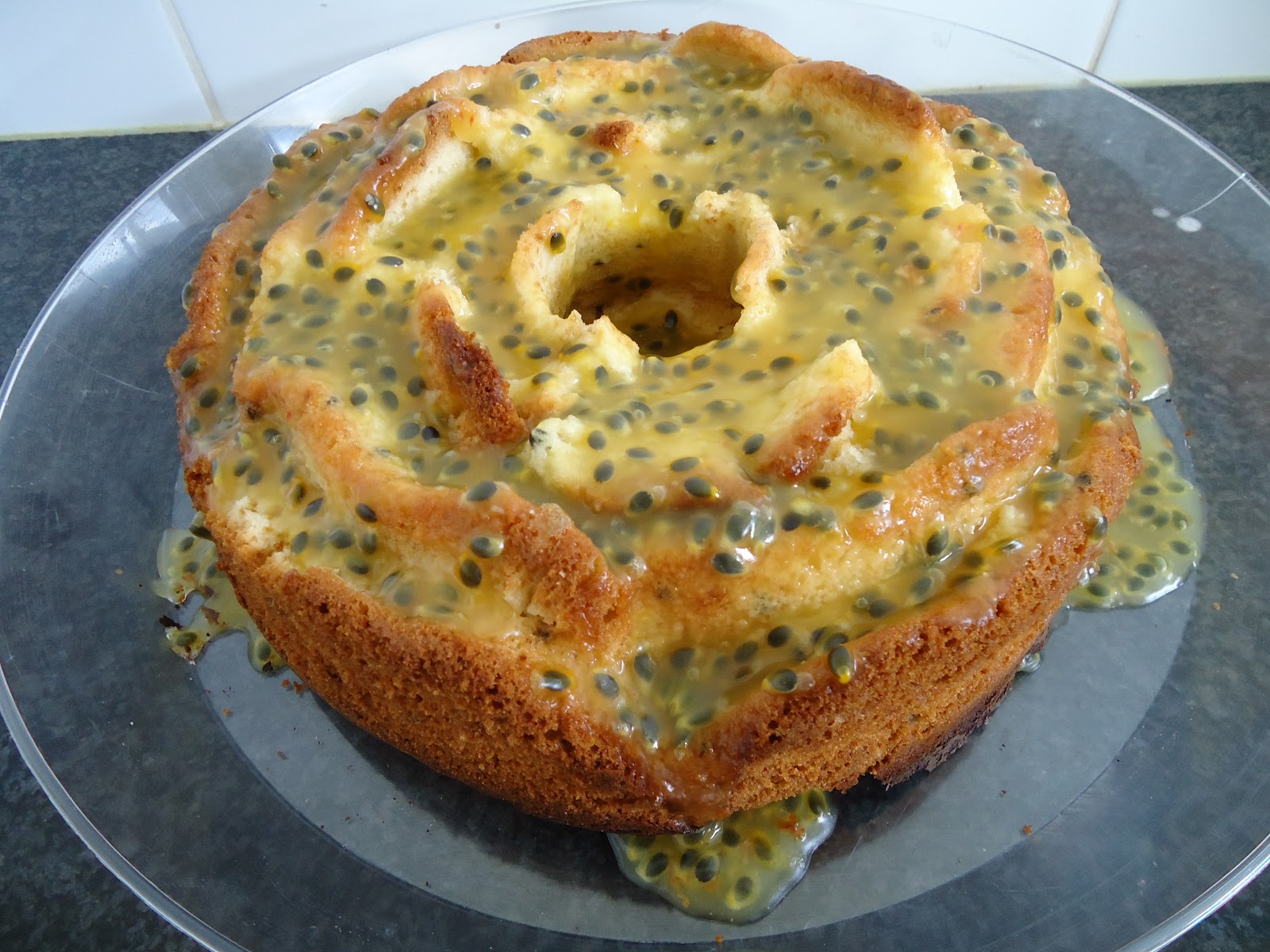 Bolo de Maracujá